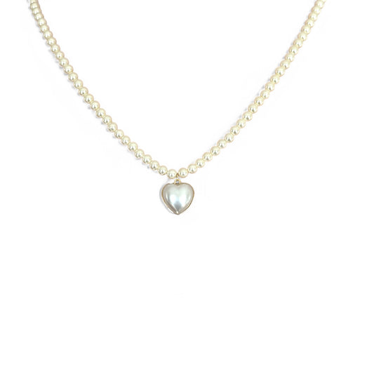 Lemma 14k Rhodium Plated Necklace