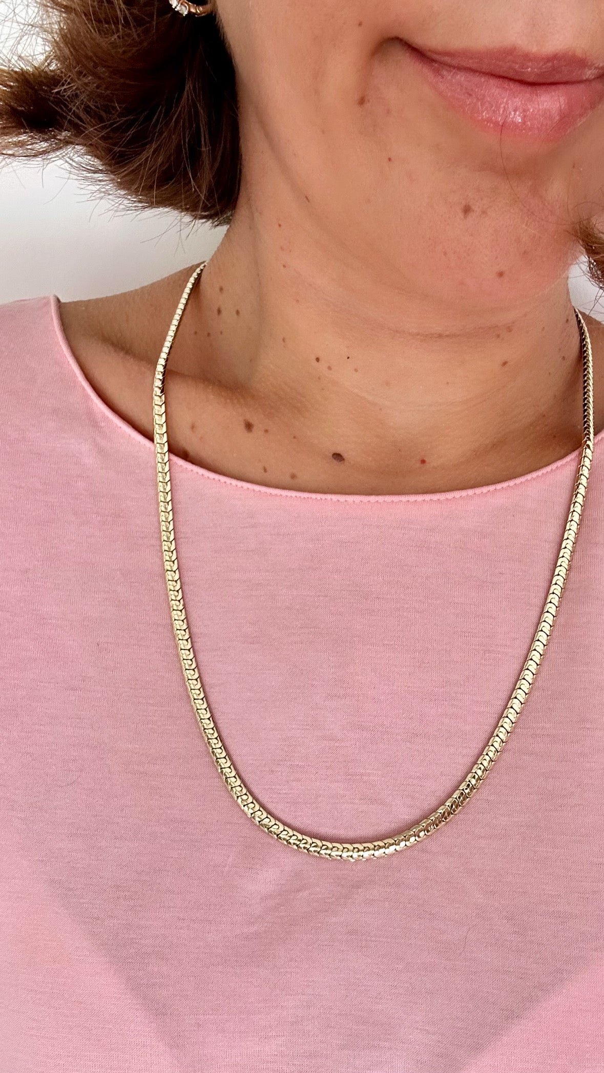 Denna 14k Rengi Rodyum Kaplama Kolye