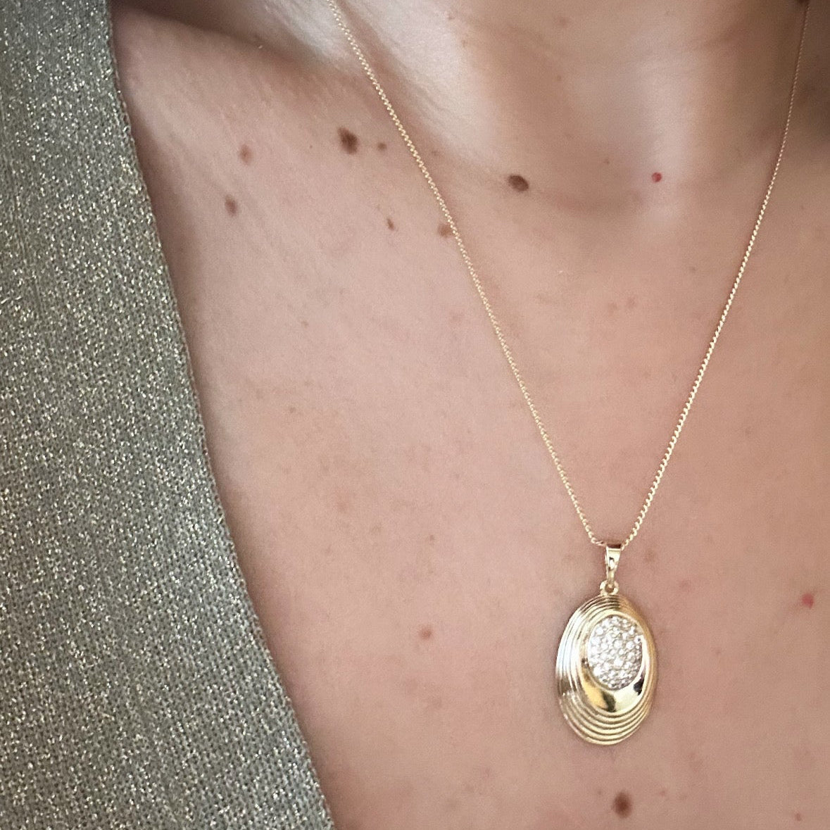 Lina 14k Rengi Kolye