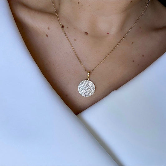 Epure 14k Rodyum Kaplama Kolye