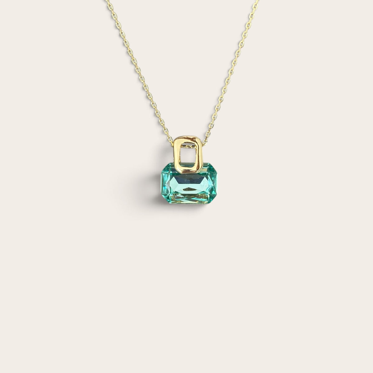 Numa 14k Rodyum Kaplama Kolye