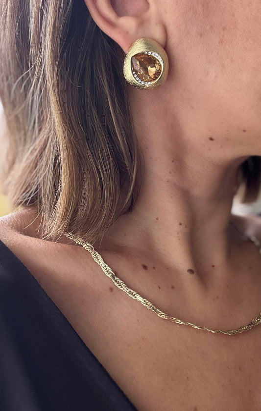 Fona 50 cm 14k Color Rhodium Plated Necklace