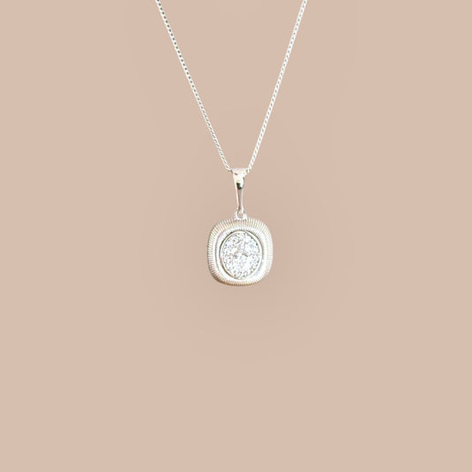 Kitty Silver Color Rhodium Plated Set