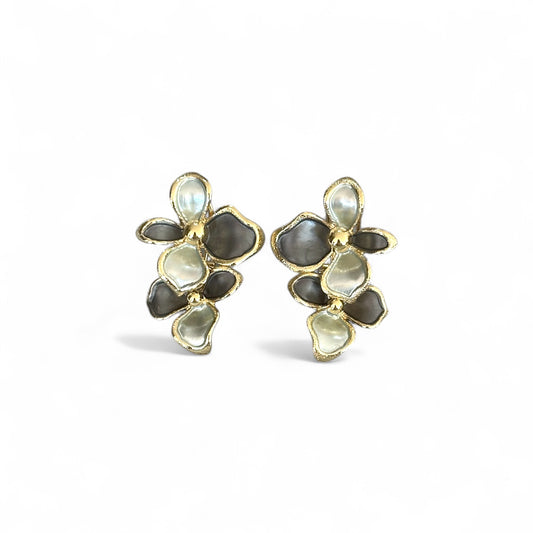 Colette 14k Rengi Rodyum Kaplama Küpe