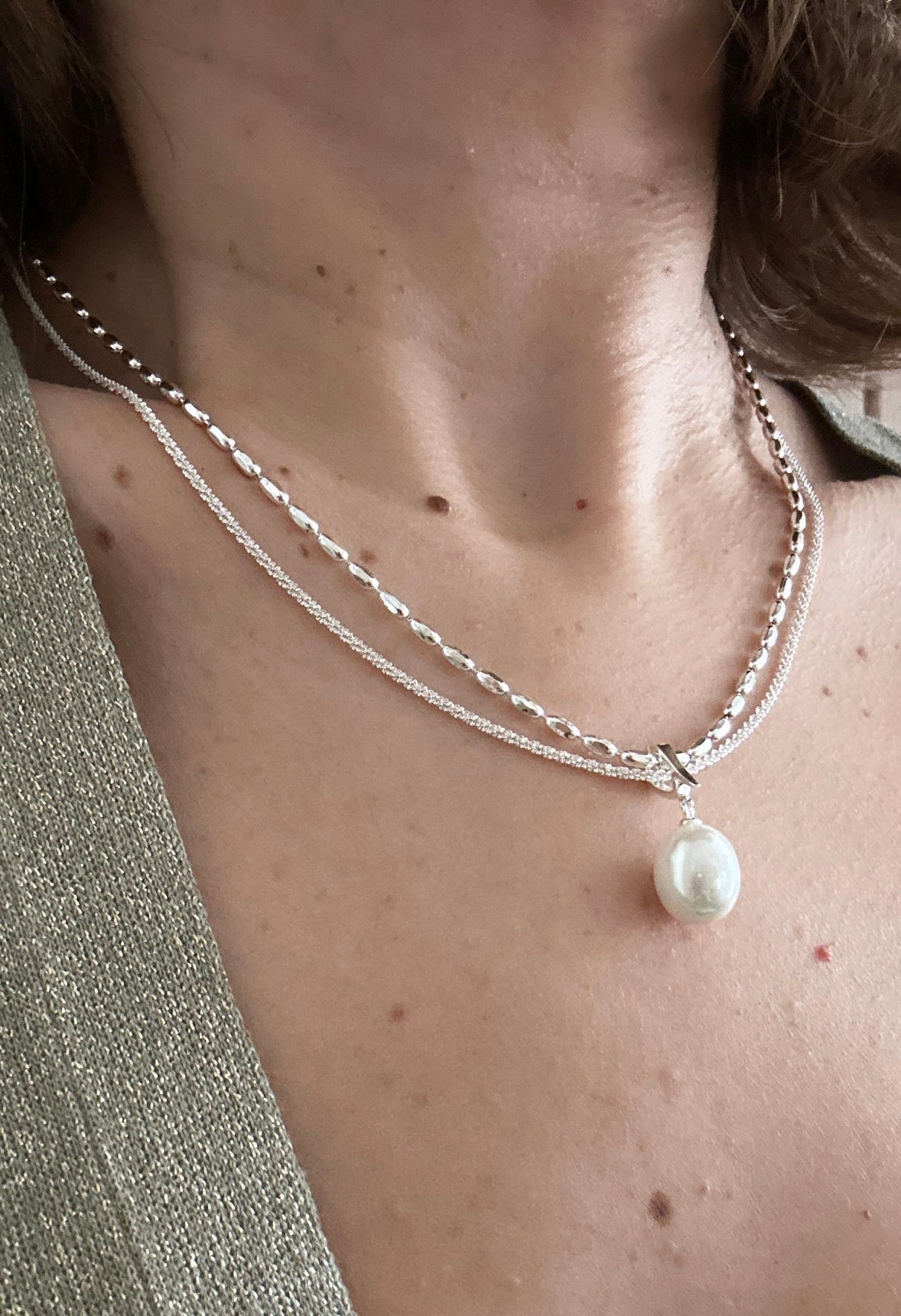 Sienna Rhodium Plated Necklace