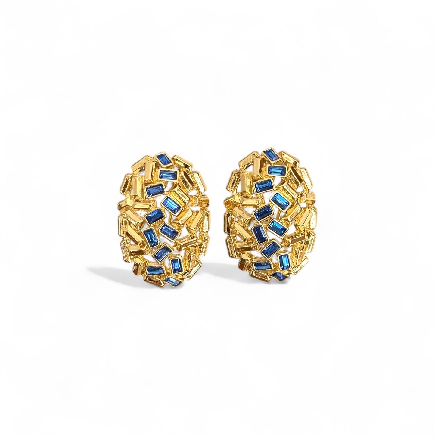 Ruddy 14K Rhodium Plated Earrings