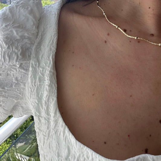 Ada 14k Rodyum Kaplama Kolye