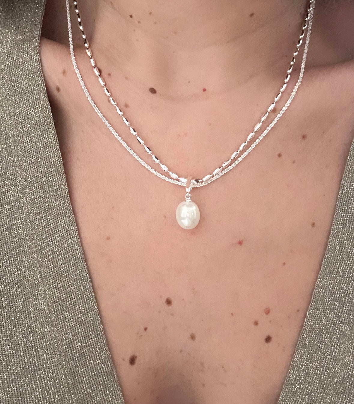 Sienna Rhodium Plated Necklace