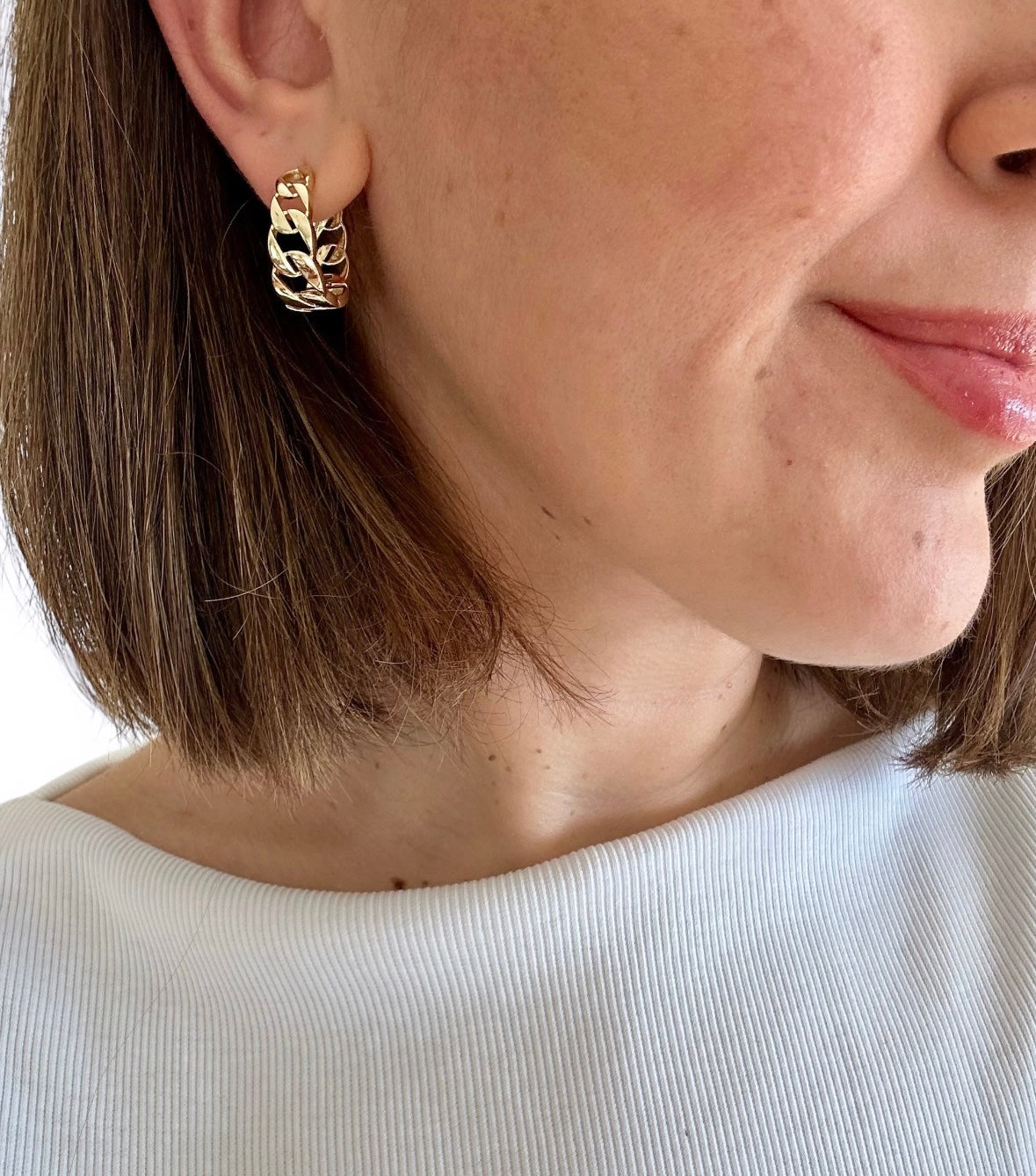 Mada 14K Rhodium Plated Dangle Earrings