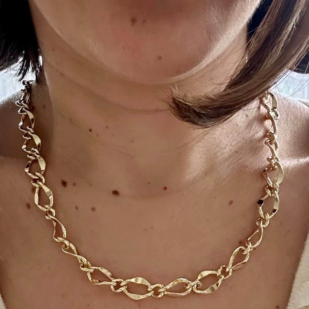 Henna 50 cm 14k Color Rhodium Plated Necklace