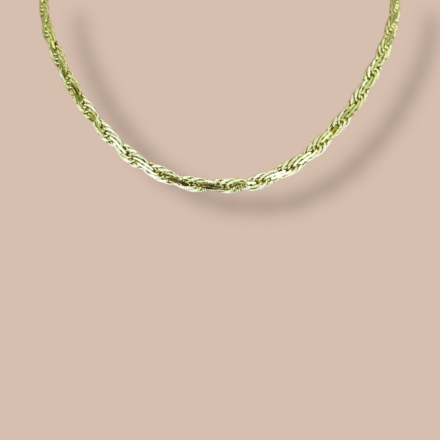 Fona 50 cm 14k Color Rhodium Plated Necklace