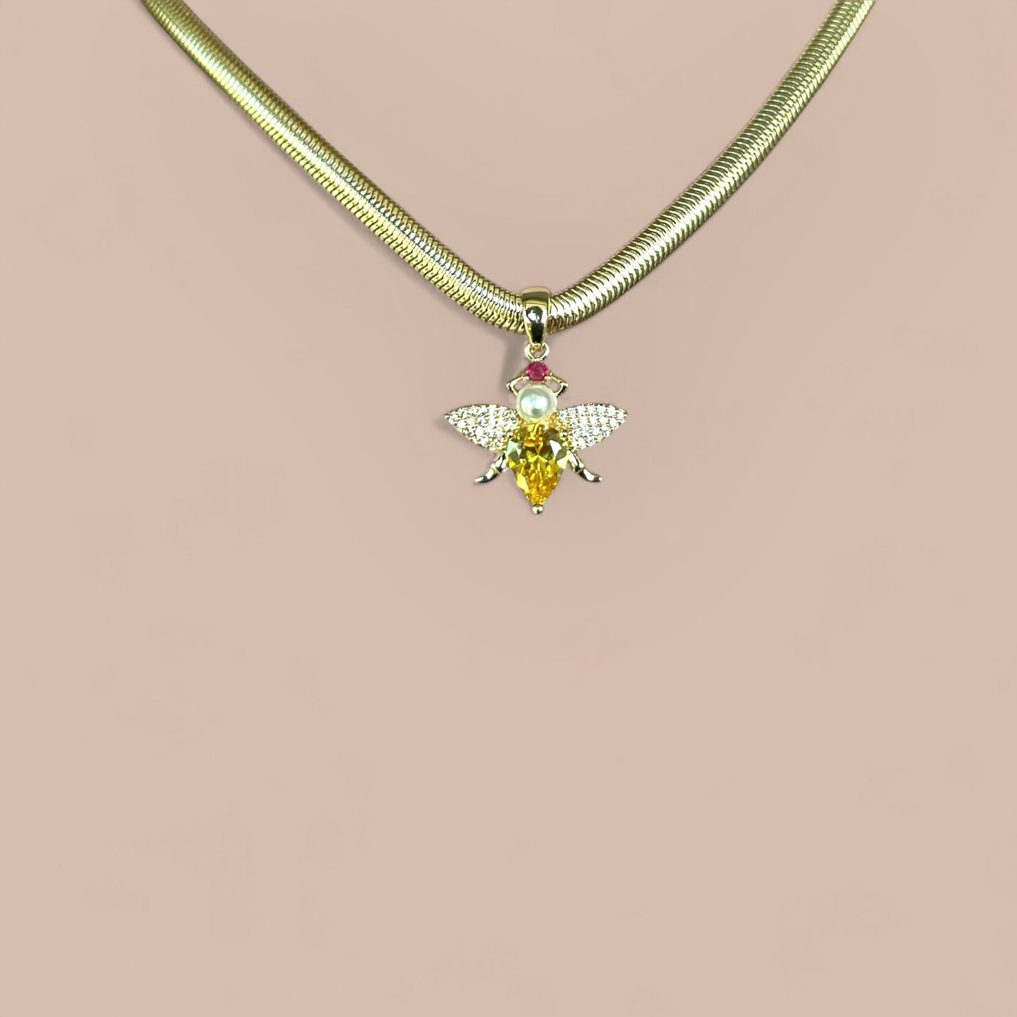 Sunset Reverie Italian Necklace