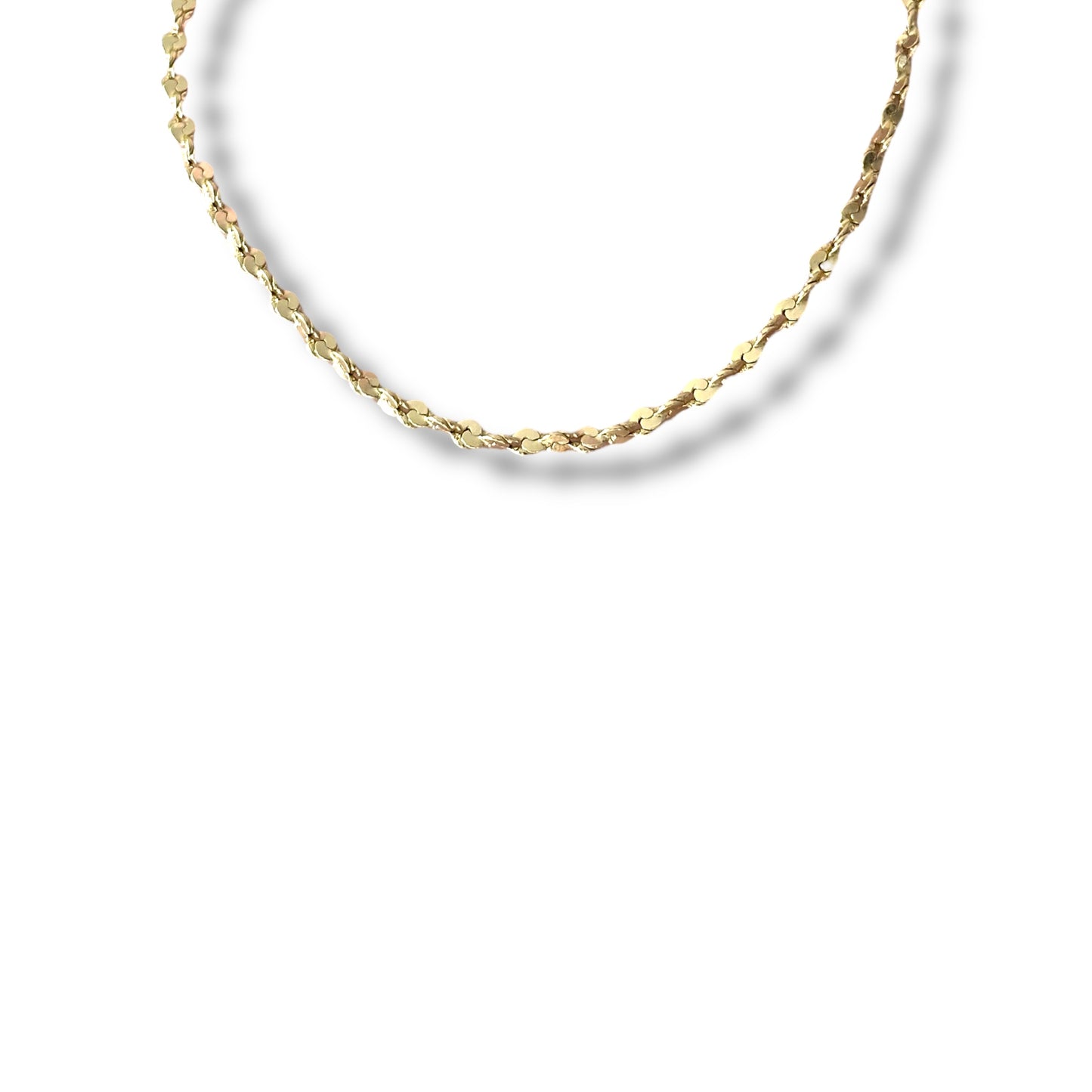 Lenna 45cm 14k Color Rhodium Plated Necklace