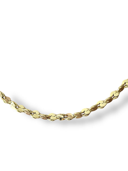 Lenna 45cm 14k Rengi Rodyum Kaplama Kolye