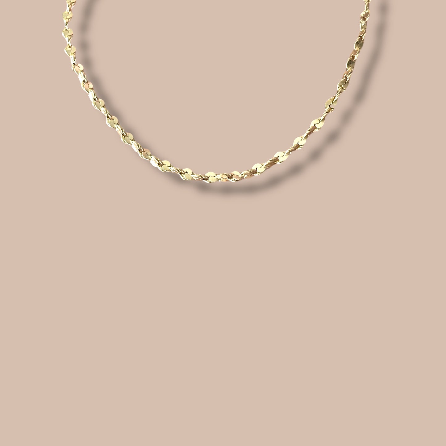 Lenna 45cm 14k Color Rhodium Plated Necklace