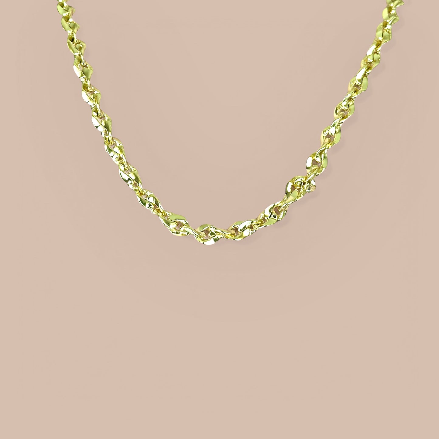 Sien 60 cm 14k Color Rhodium Plated Necklace