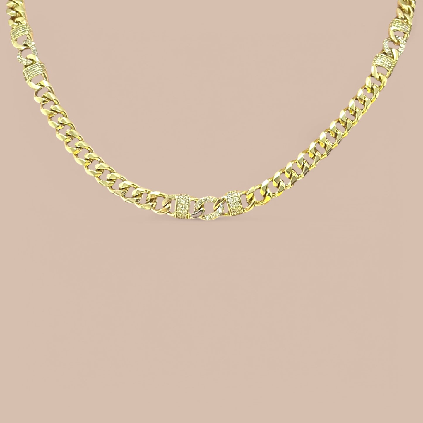 Olse 14K Rhodium Plated Necklace