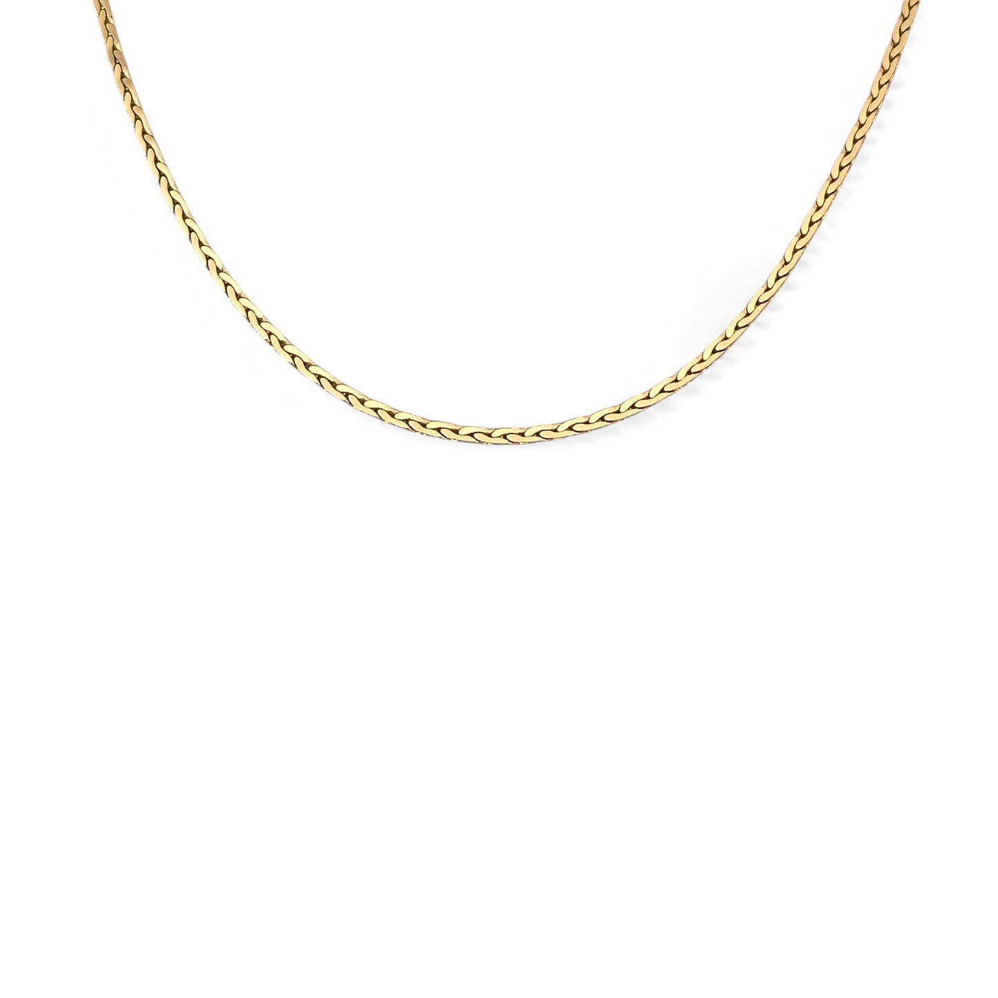 Merra 14k Rhodium Plated Chain