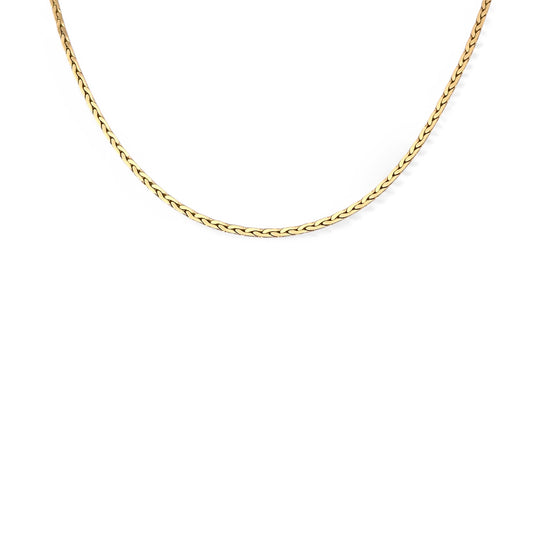 Merra 14k Rhodium Plated Chain