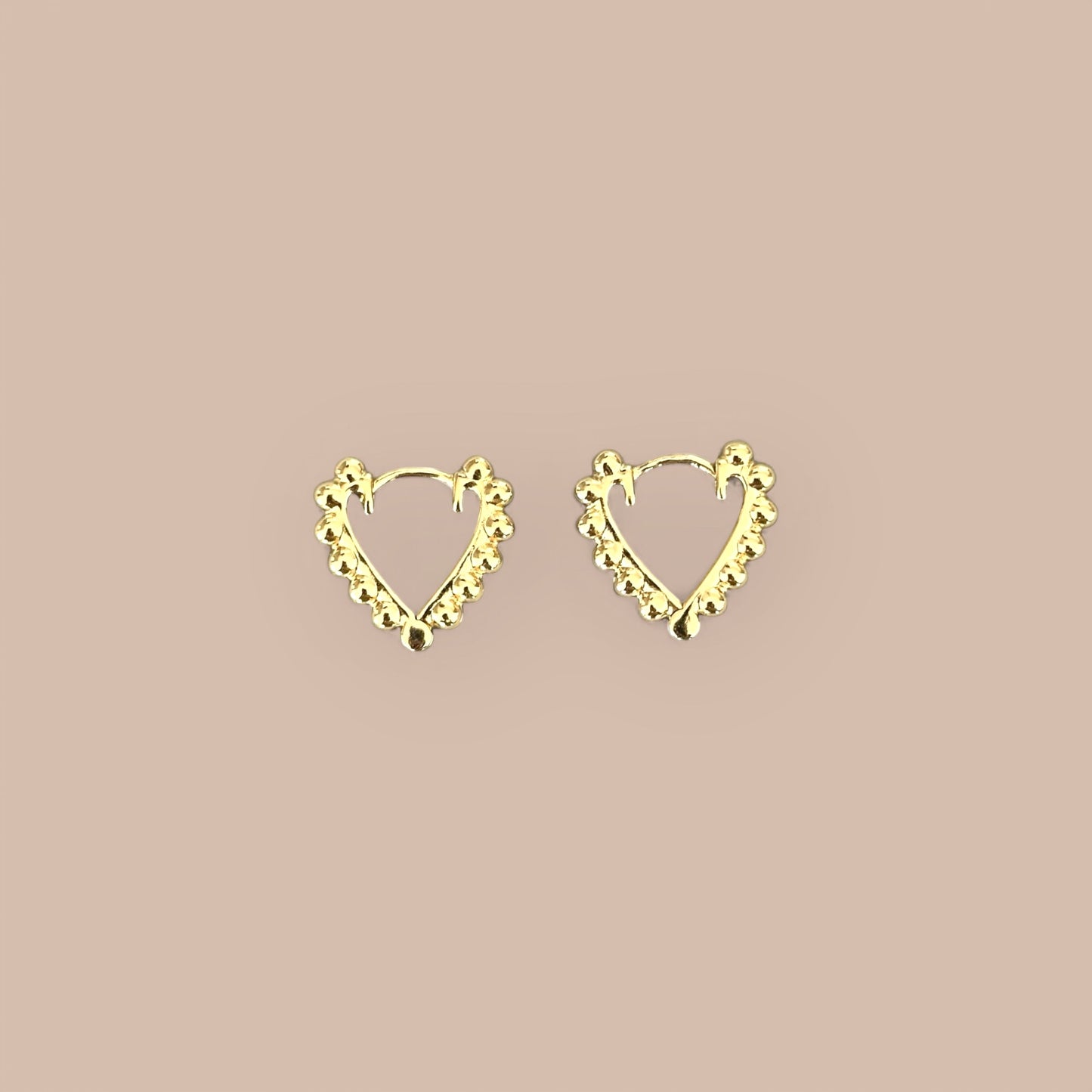 Penny 14k Rhodium Plated Mini Earrings