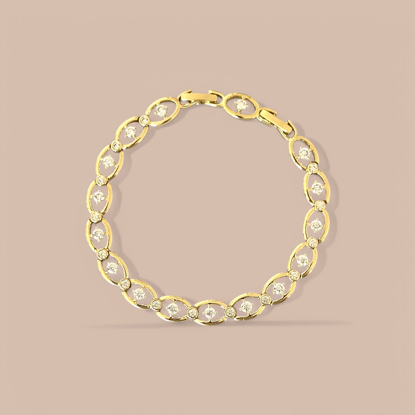 Dessa 14K Rhodium Plated Bracelet