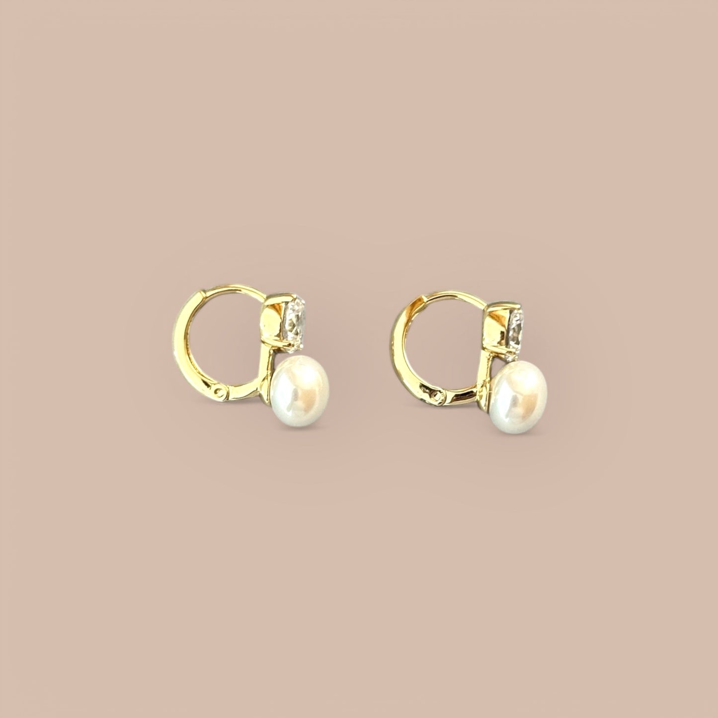 Sea Whisper 14k Rhodium Plated Earrings