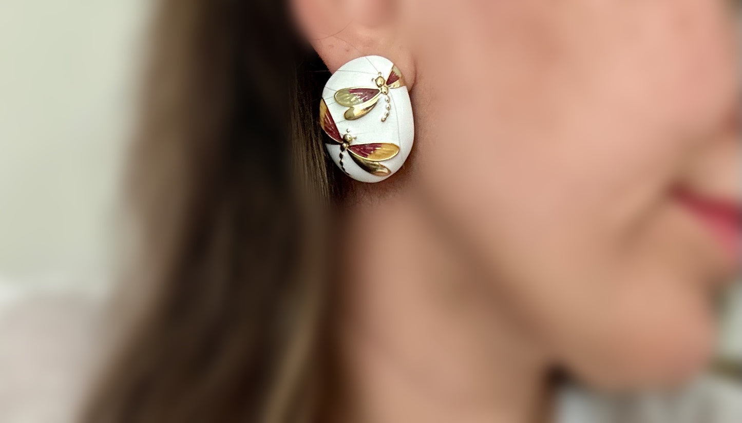 Butterfly Effect - Colorful Dangle Earrings