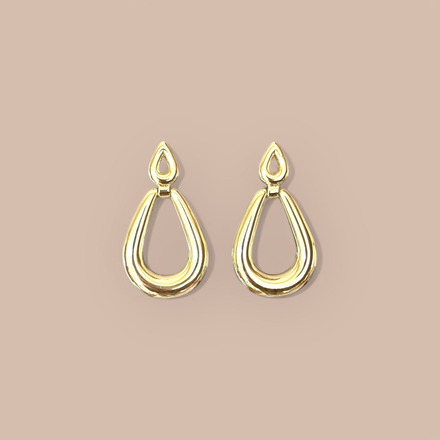 Kaith 14K Rodyum Kaplama Sallantılı Küpe