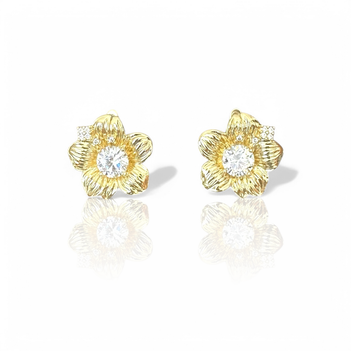 Rosanna 14k Rodyum Kaplama Küpe