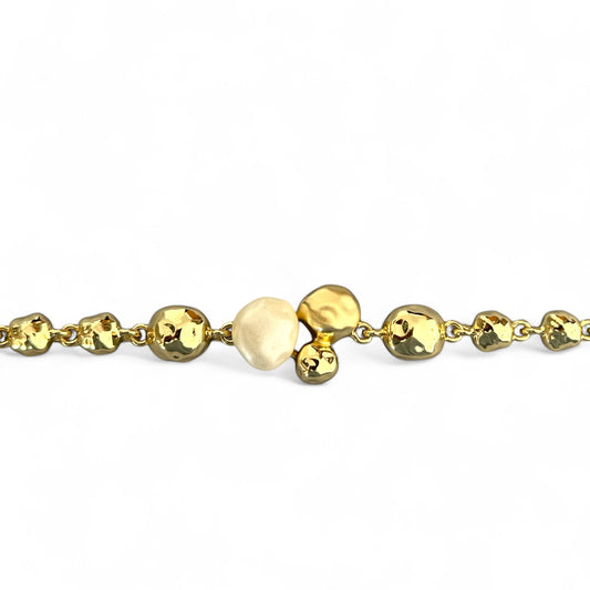 Bella-S 14k Rhodium Plated Bracelet