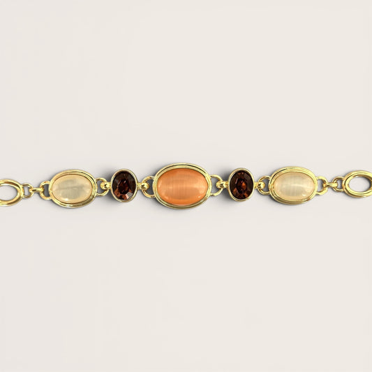 Timeless Echo 14k Rodyum Kaplama Bileklik