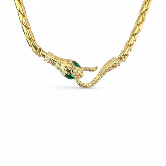 Paros 14k Rhodium Plated Necklace