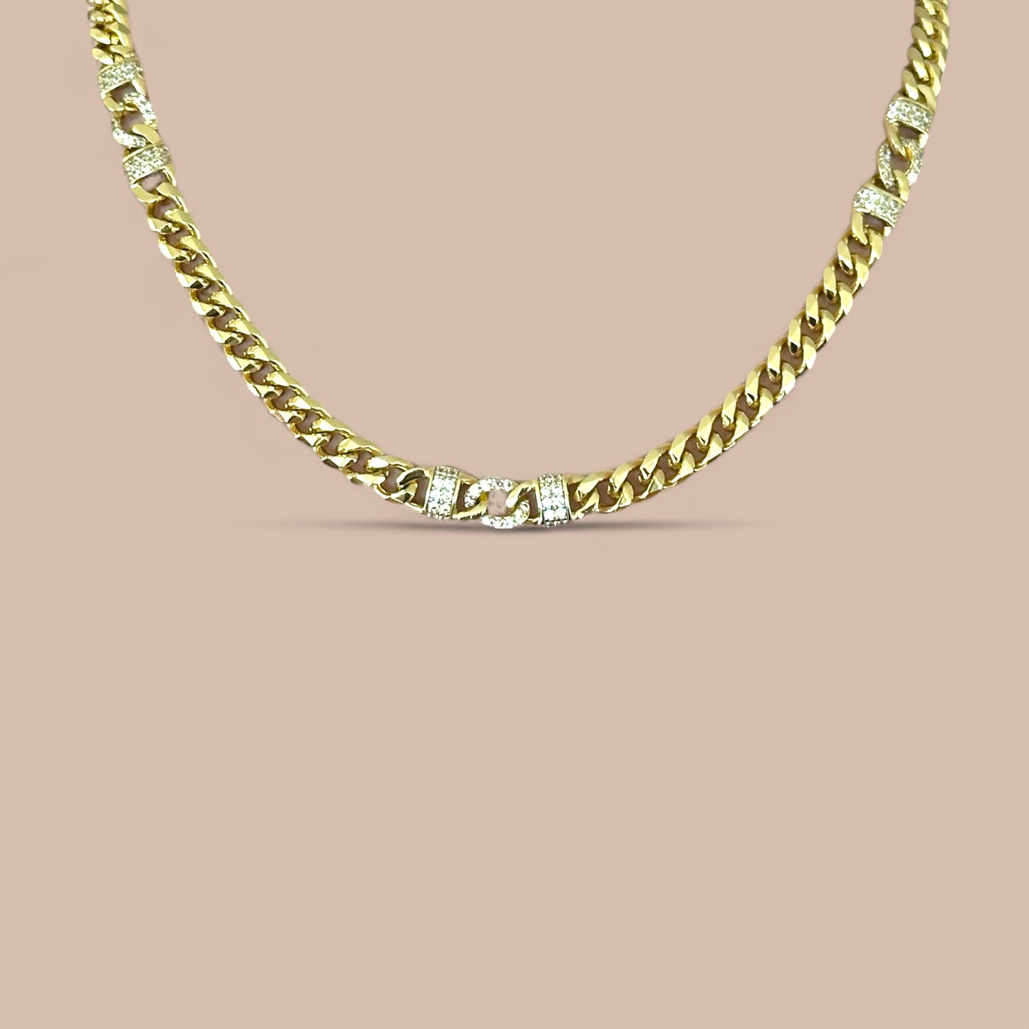 Olse 14K Rhodium Plated Necklace