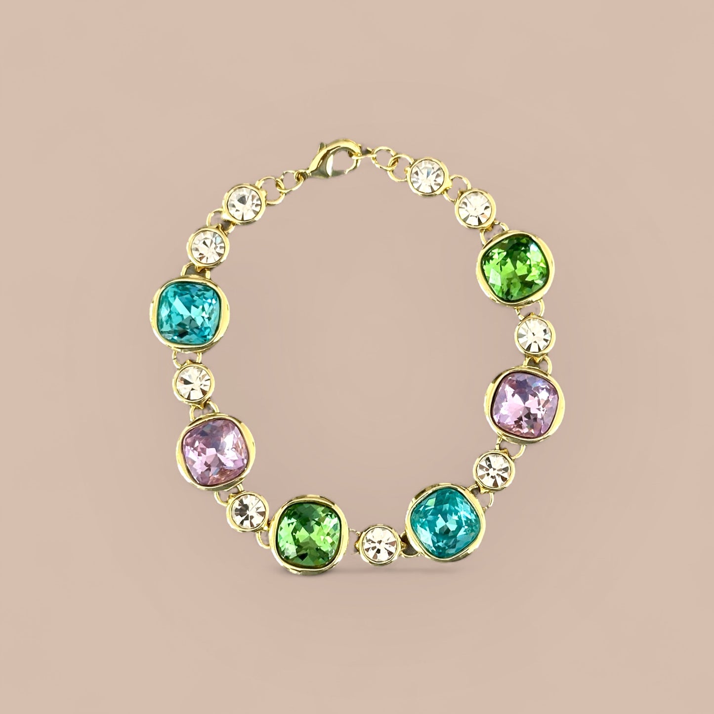 Tenna Color 14K Rhodium Plated Bracelet