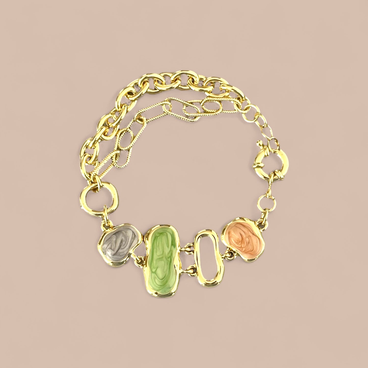 Vanessa 14K Rodyum Kaplama Bileklik