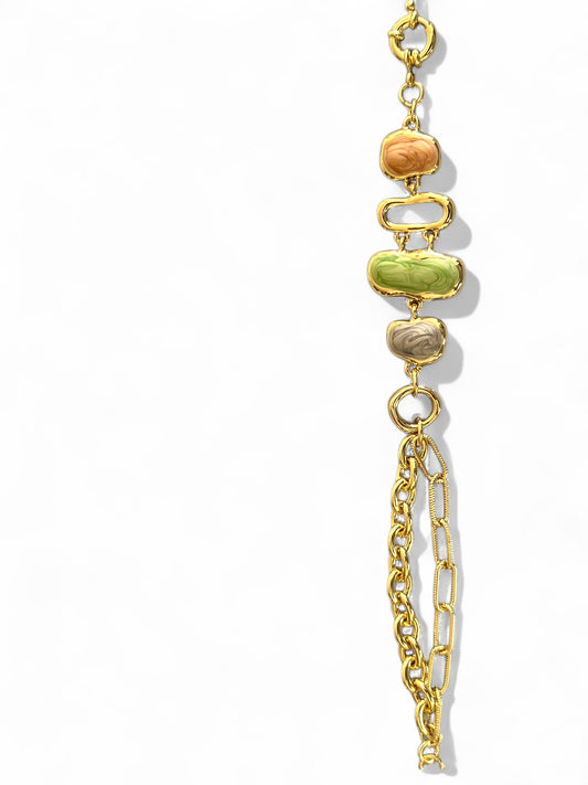 Vanessa 14K Rhodium Plated Bracelet