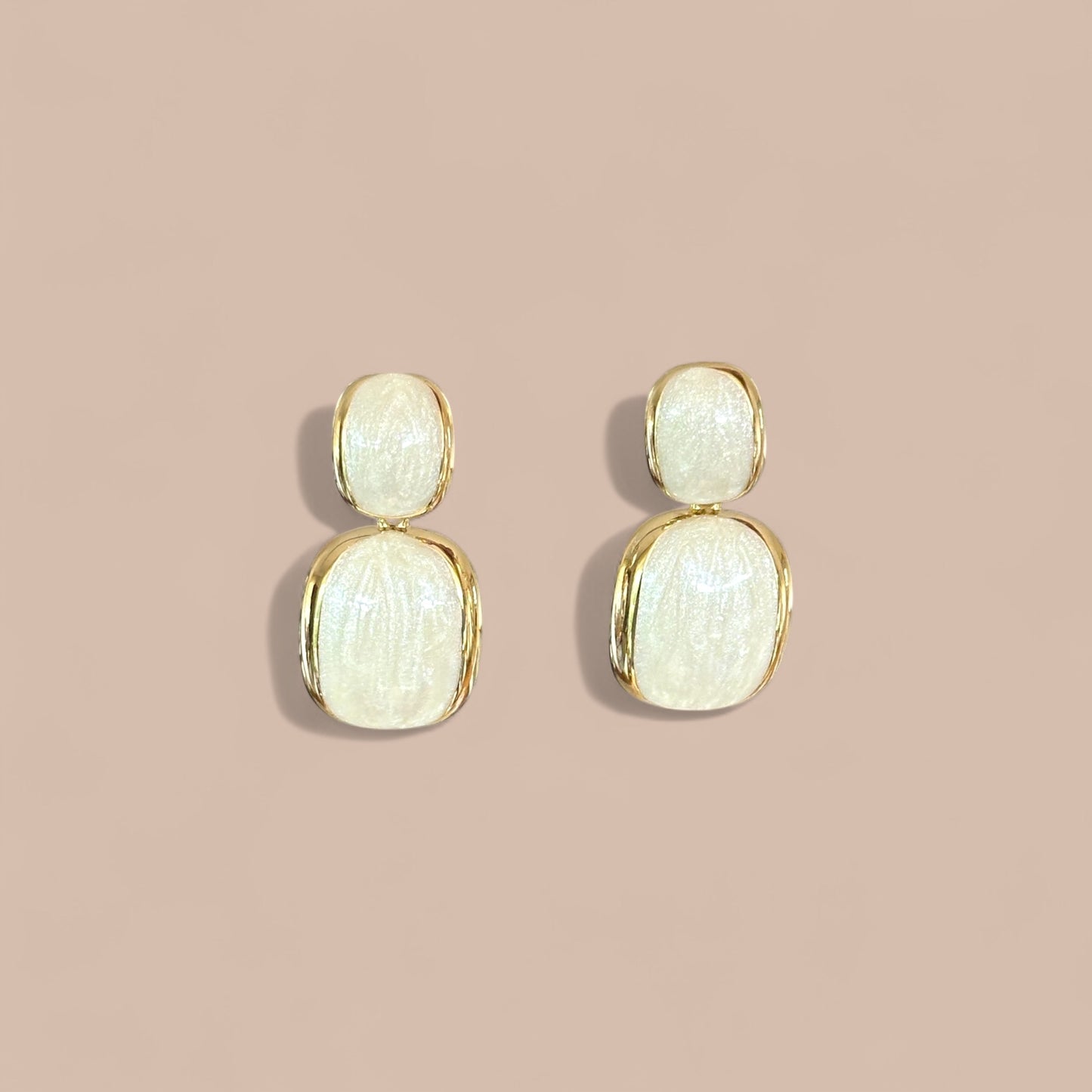 Lonna 14K Rhodium Plated Dangle Earrings