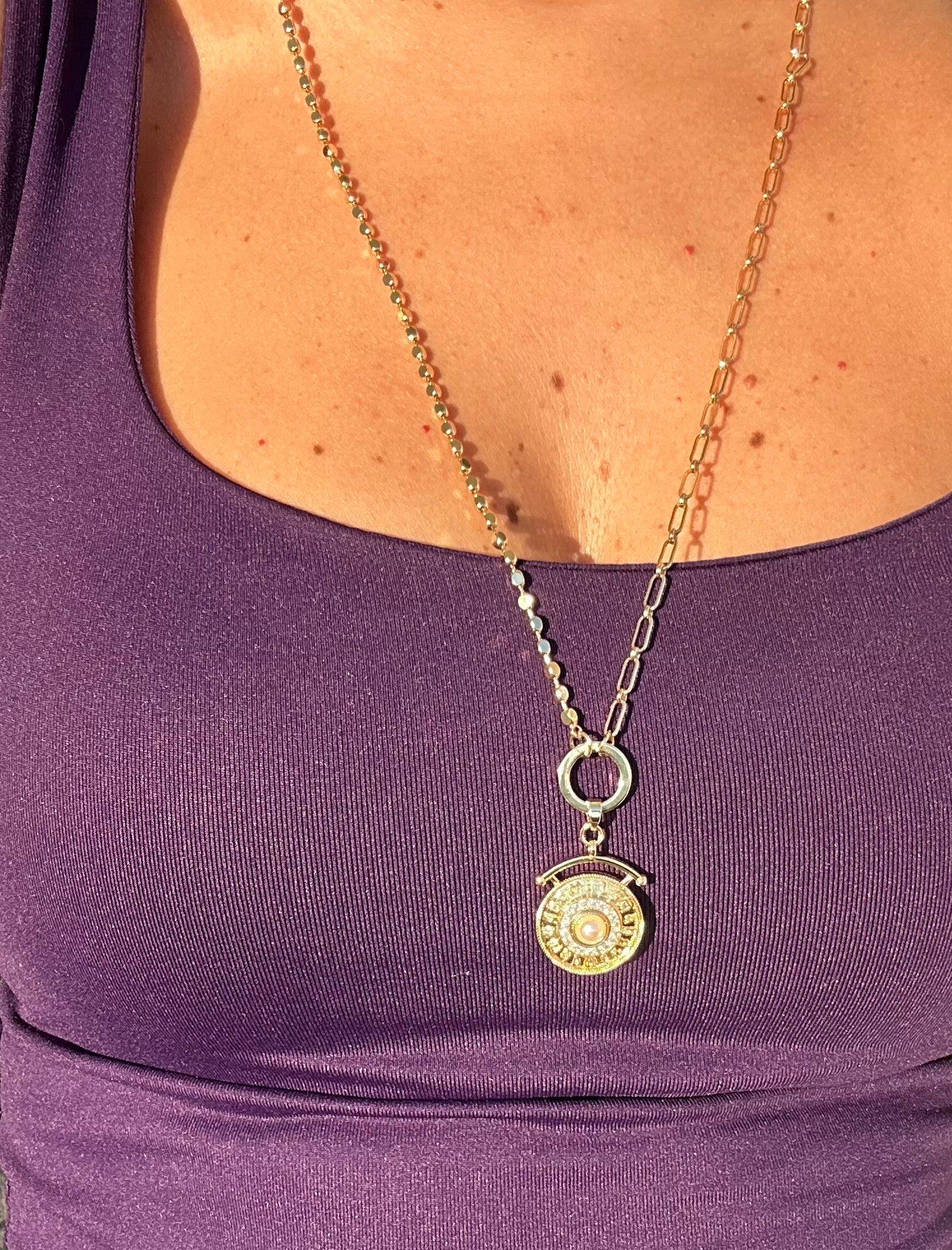 Aurora Charm Necklace