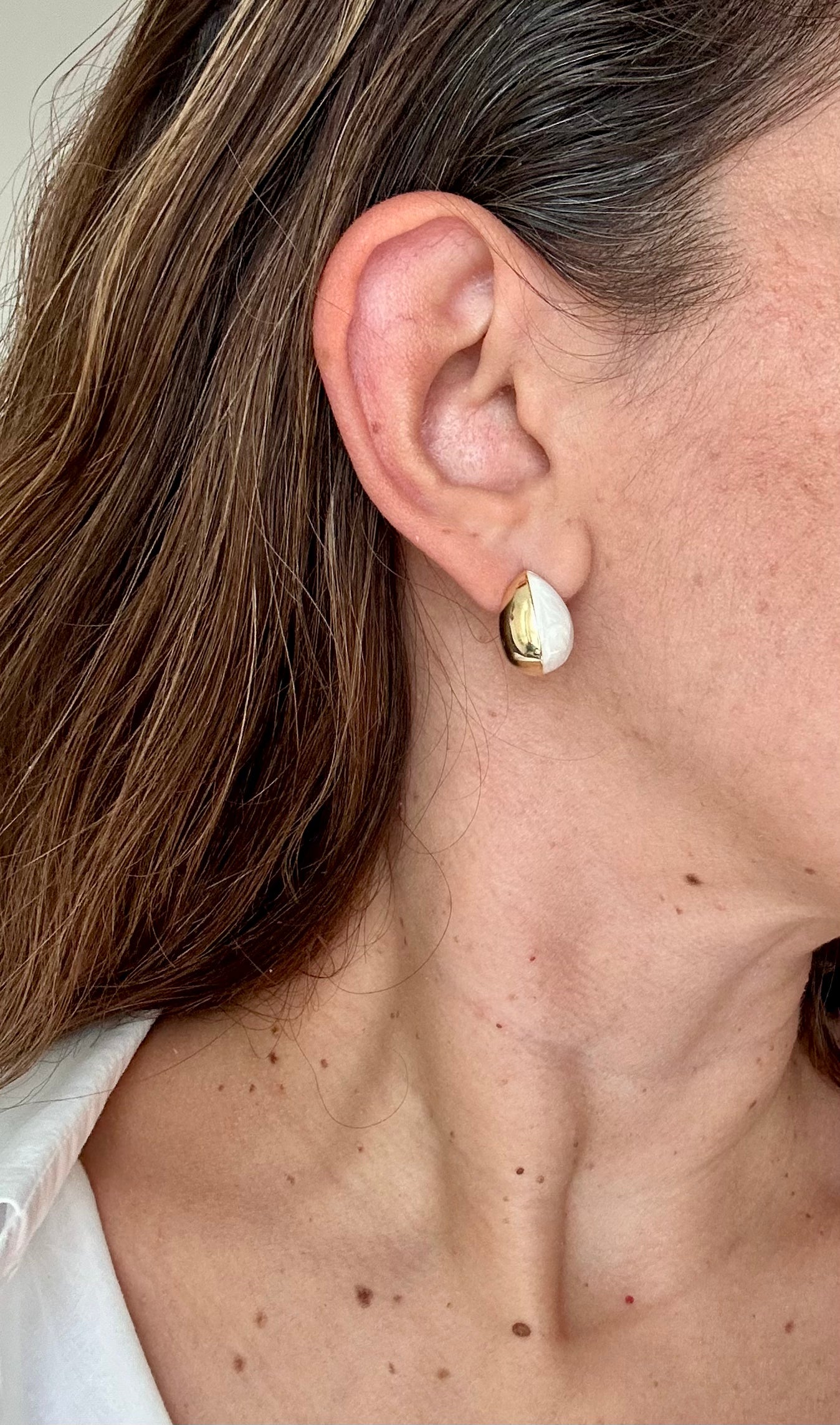 Ketty 14K Rhodium Plated Earrings