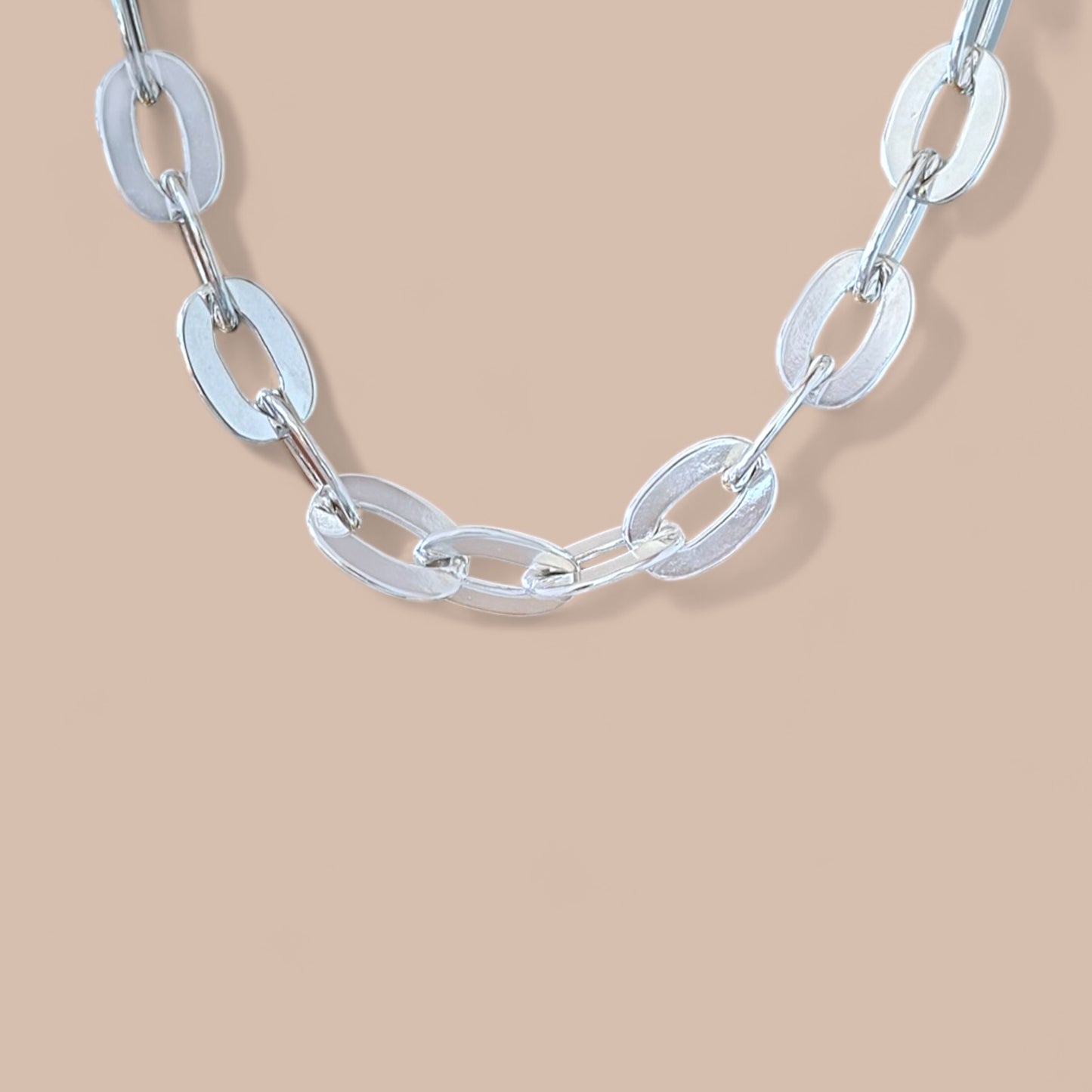 Emily Rhodium Plated Necklace