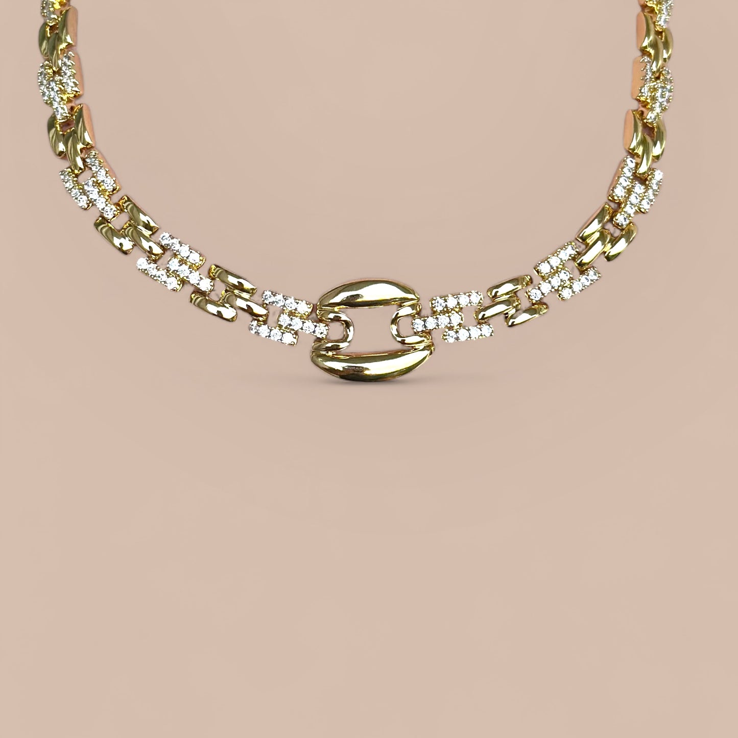 Rebecca 14k Rhodium Plated Necklace