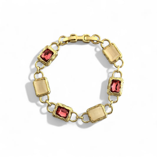 Secret Rose 14K Rhodium Plated Bracelet