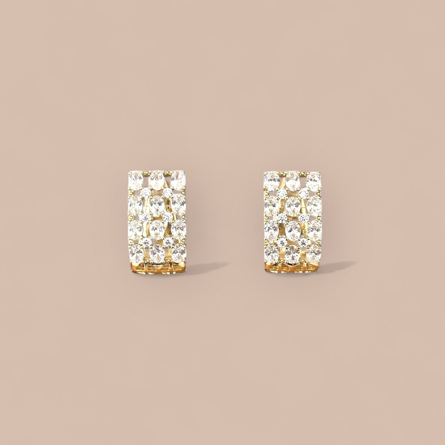 Silkworm 14K Rhodium Plated Dangle Earrings