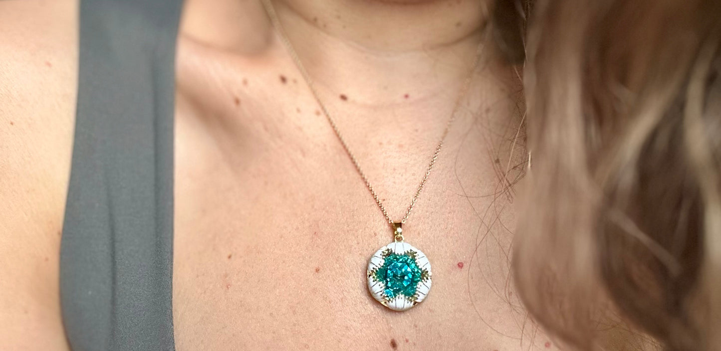 Blue Star Necklace