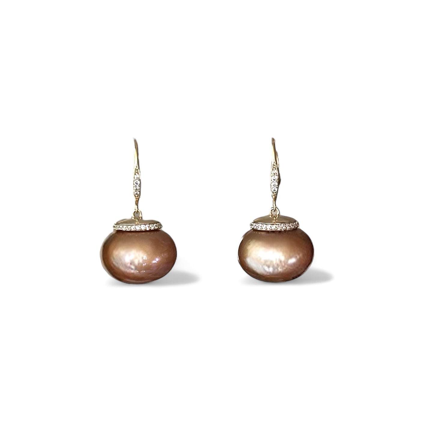 Nina Pearl Dangle Earrings