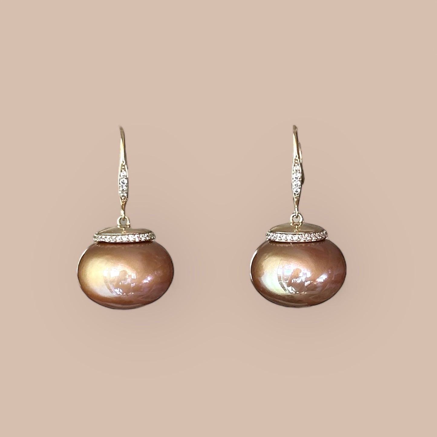 Nina Pearl Dangle Earrings