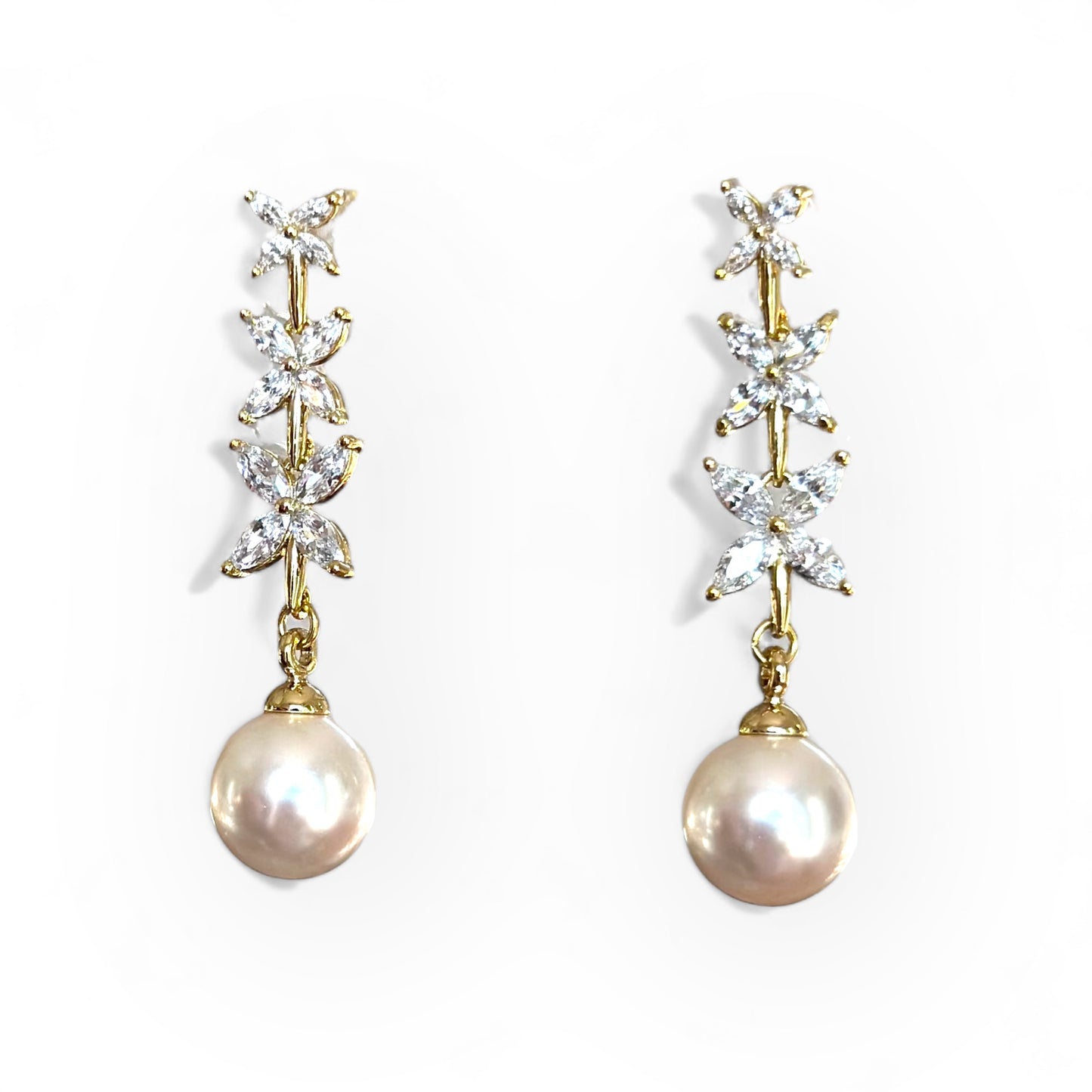 Swan Dangle Earrings