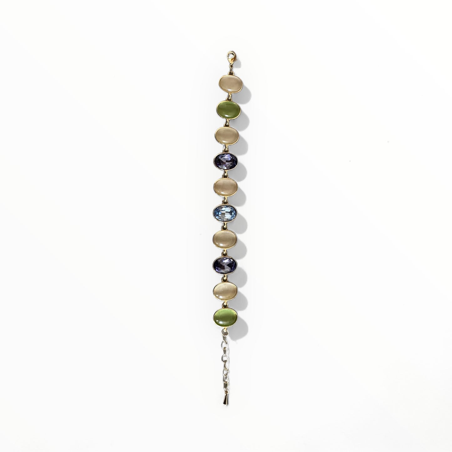 Blue Dream 14K Rhodium Plated Bracelet