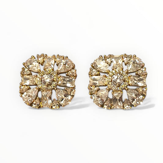 Eternal Journey 18K Rose Color Earrings