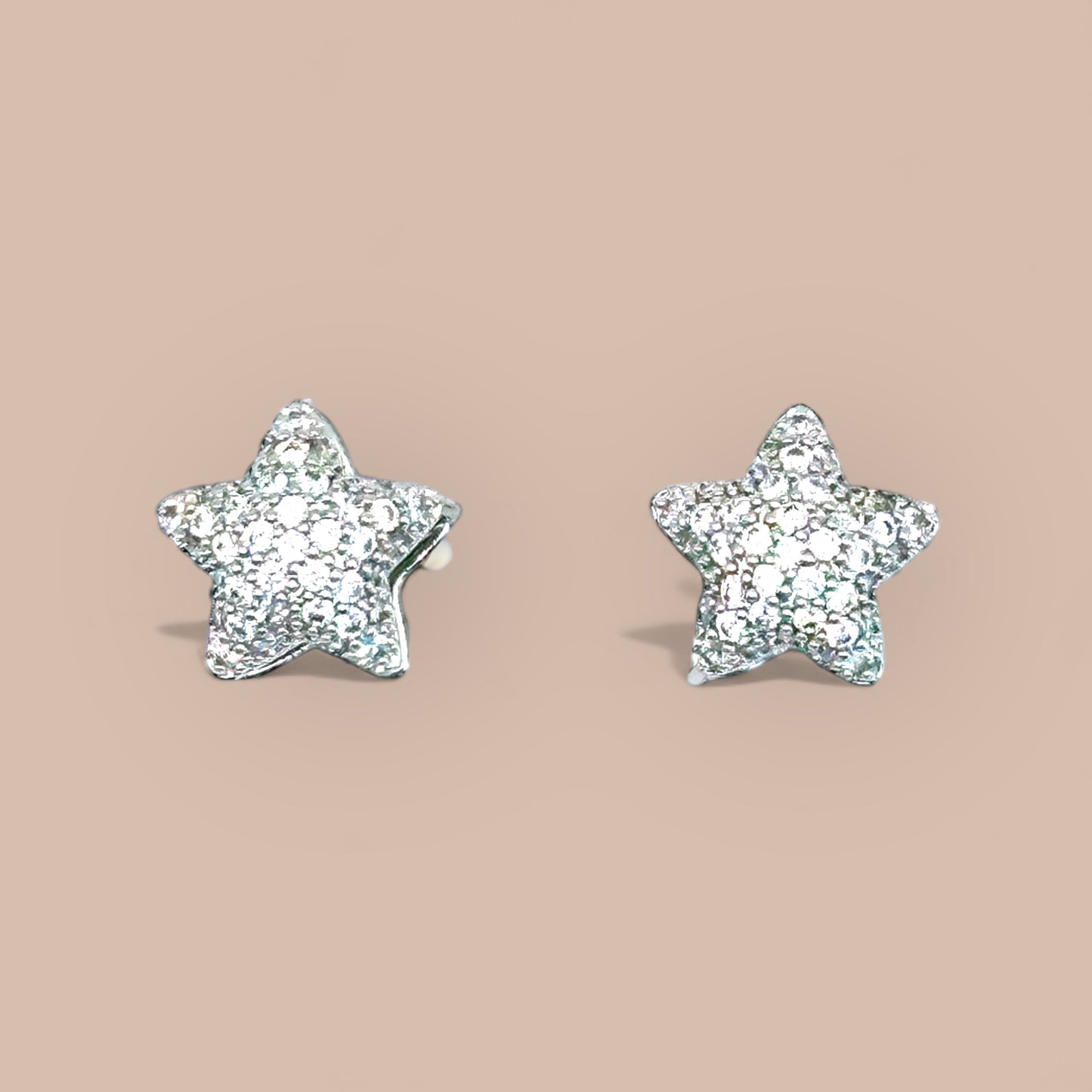 Silver Era Star Earring